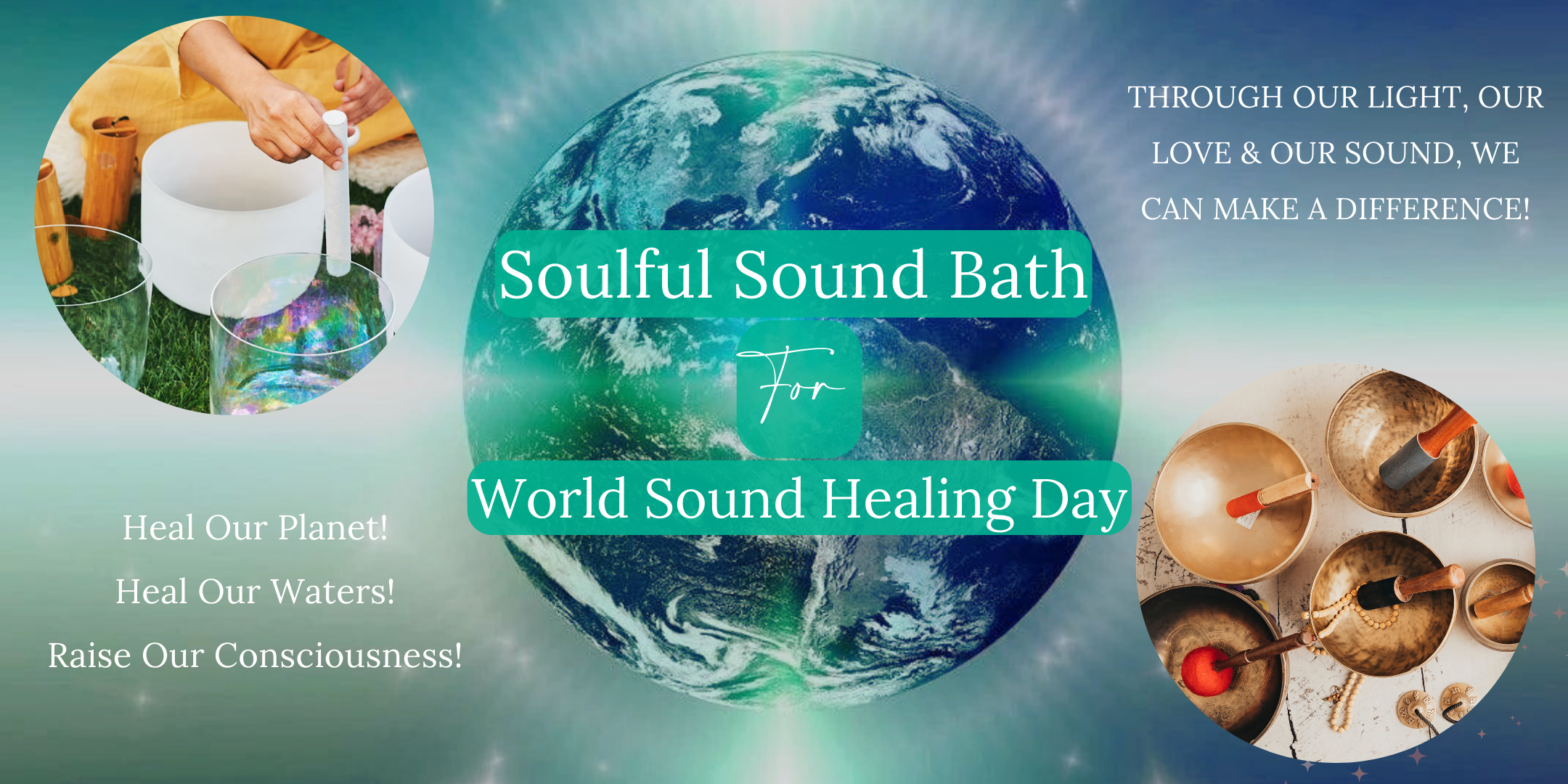 World Sound Healing Day- Soulful Sound Bath