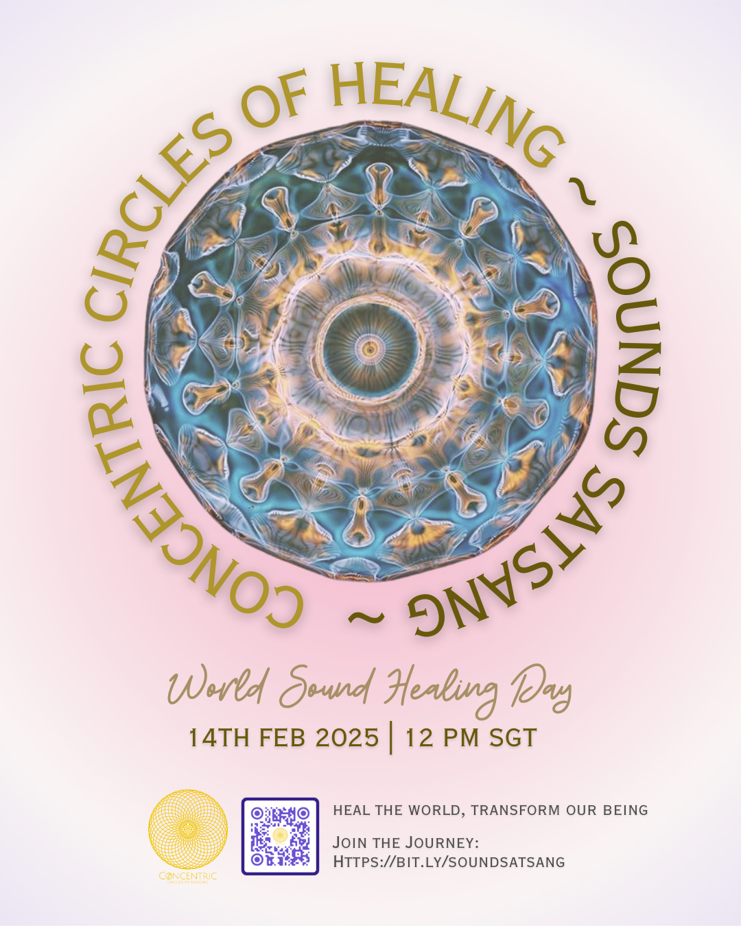 Concentric Healing Sounds Satsang: World Sound Healing Day